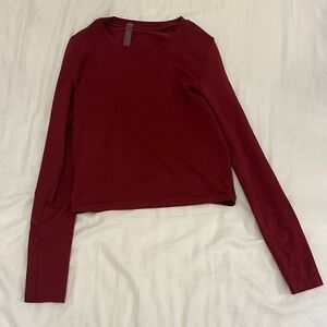 Aritzia Red Long Sleeve